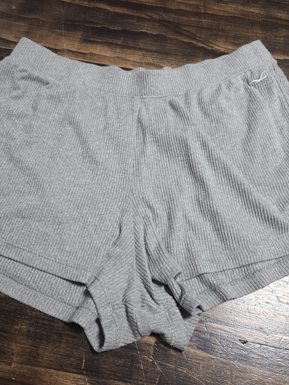 Source Unknown Ribbed Women's Bike Shorts - Gray